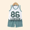 Children Sets Kids Clothes Boys Girls Vest Suit Summer Children'S Clothing Baby Cotton T-Shirts Shorts Tank Top Sleeveless