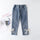 Bear Learder Baby Boy Girl Loose Jeans New Fashion Korean Style Casual Solid Color Jeans Spring Autumn Children'S Denim Pants