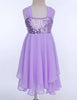 Kid Teens Chiffon Sequins Adjustable Strap Ballet Tutu Dance Leotard Dress Ballerina Cute Girls Gymnastics Leotard Dress