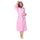RONGTAI Womens Long Robes Plush Fleece Nightgown Thick Hooded Bathrobe With Pockets Fluffy Sleepwear For Men