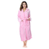 RONGTAI Womens Long Robes Plush Fleece Nightgown Thick Hooded Bathrobe With Pockets Fluffy Sleepwear For Men
