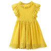 Girls Dress New Summer Brand Girls Casual Kids Princess Dress Hollow Party Dress Children Clothing for 3 7Y