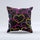 Colorful Vector Hearts Ink-Fuzed Decorative Throw Pillow