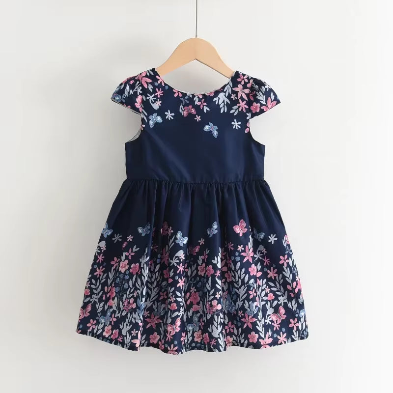 Girls Dress New Summer Brand Girls Casual Kids Princess Dress Hollow Party Dress Children Clothing for 3 7Y