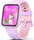 Smart Watch for Kids Teens, Fitness Tracker Boy Girls Watch with 19 Sport Modes, Pedometer, Sleep Monitor, Kids Watch Birthday Gifts Toy Gift for Girls Boys 6-16 (Purple)